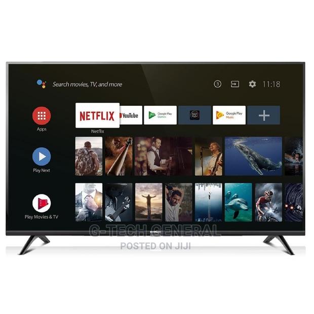 Tcl 43” Frameless Ultra Hd Android Tv, Voice Control - main view