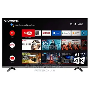 Skyworth 50''inches Smart Uhd Android Tv,Frameless,Netflix