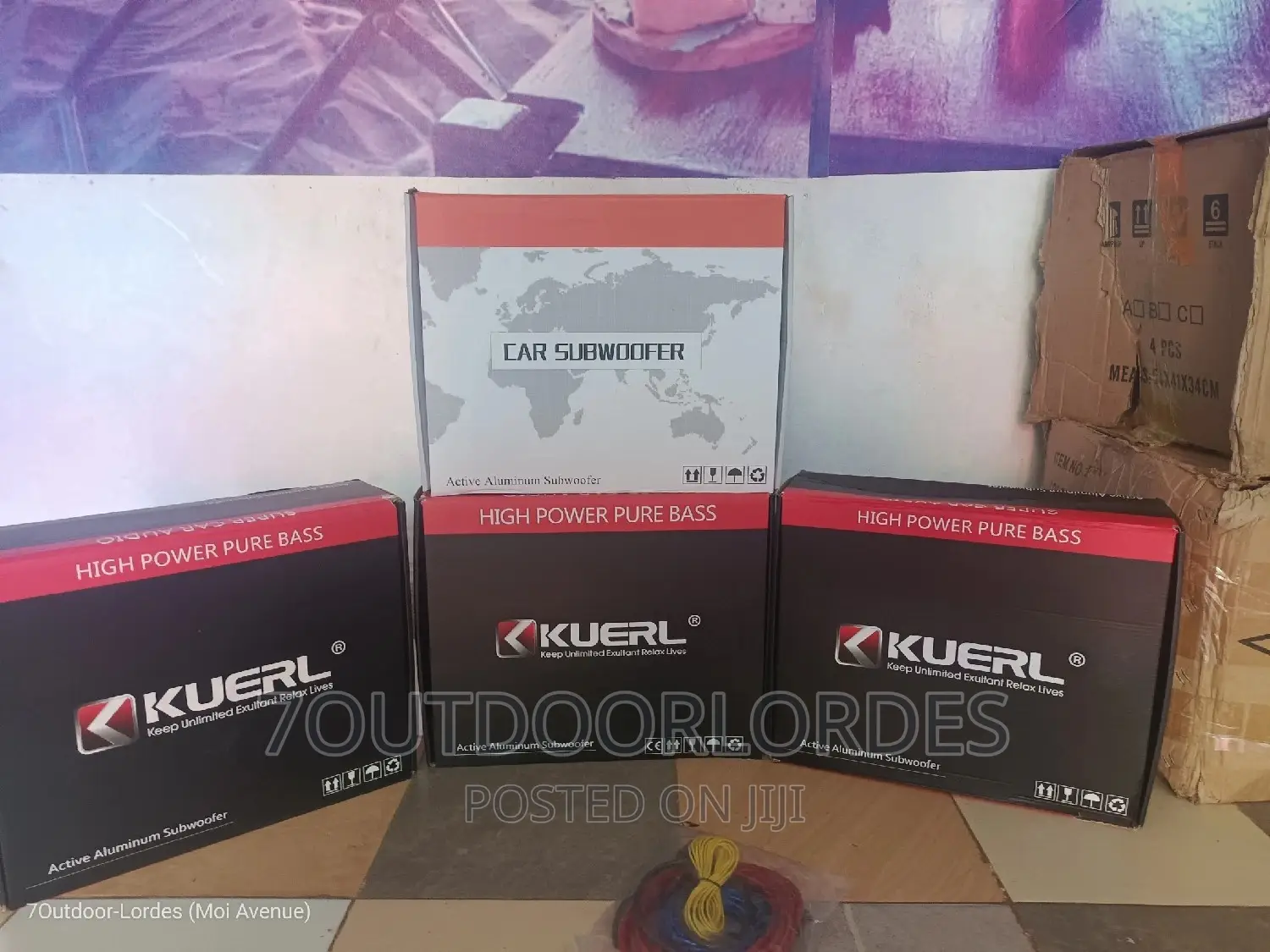 Underseat Subwoofer 10inches 800 Watts
