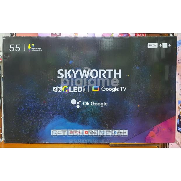 Skyworth 55”Qled Android Tv, Voice Control, HDR - thumbnail 3
