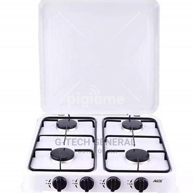 4-Burner Table Top Gas Cooker With Safety Ignition