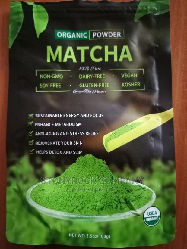Organic Matcha Tea Powder. Pure Organic Green Tea Powder for Slimming