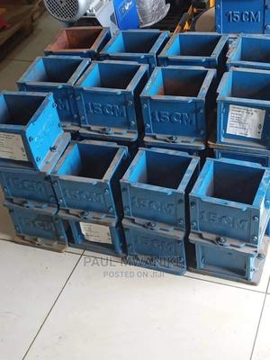 Cast Iron Concrete Testing Mould-15cmx15cmx15cm. - thumbnail 2