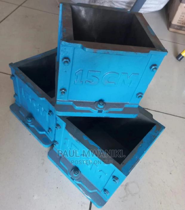 Cast Iron Concrete Testing Mould-15cmx15cmx15cm. - thumbnail 3