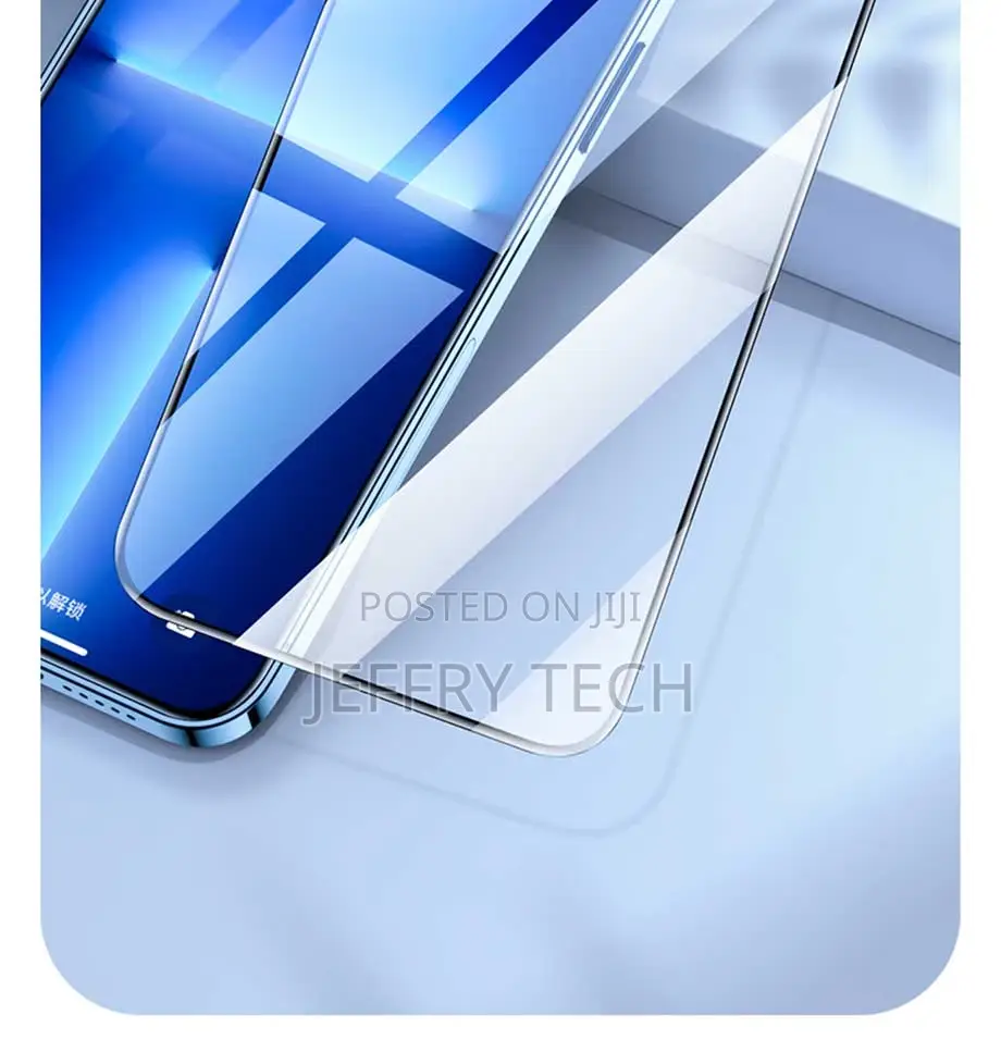3PCS Full Cover Protective Glass for iPhone 14 13 12 11 Pro