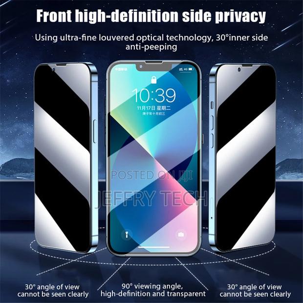 Privacy Glass for Xiaomi Redmi Note 11 Tempered Glass Redmi - main view