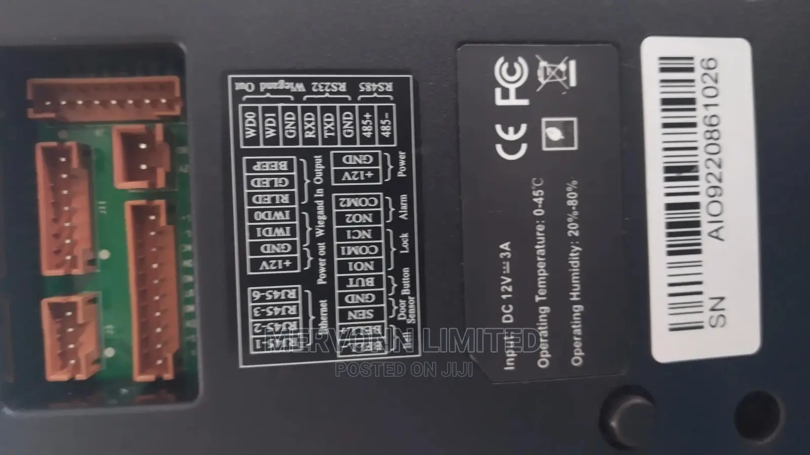 F18 Biometric Access Control Services