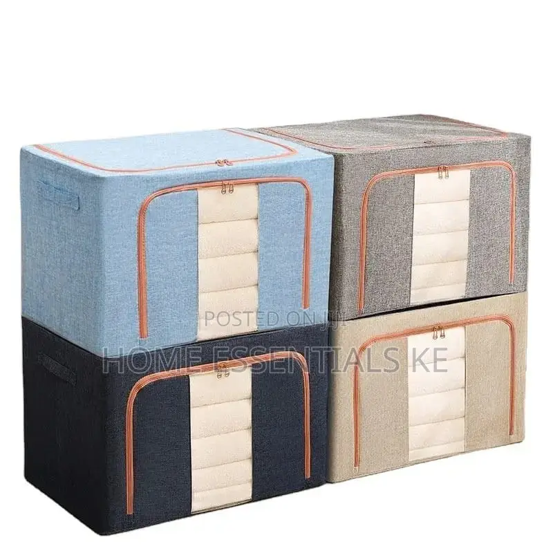 100L Zipped Storage Box/ Wardrobe Organiser 42*60*40cm