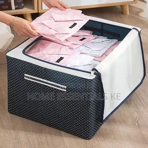 100L Zipped Storage Box/ Wardrobe Organiser 42*60*40cm