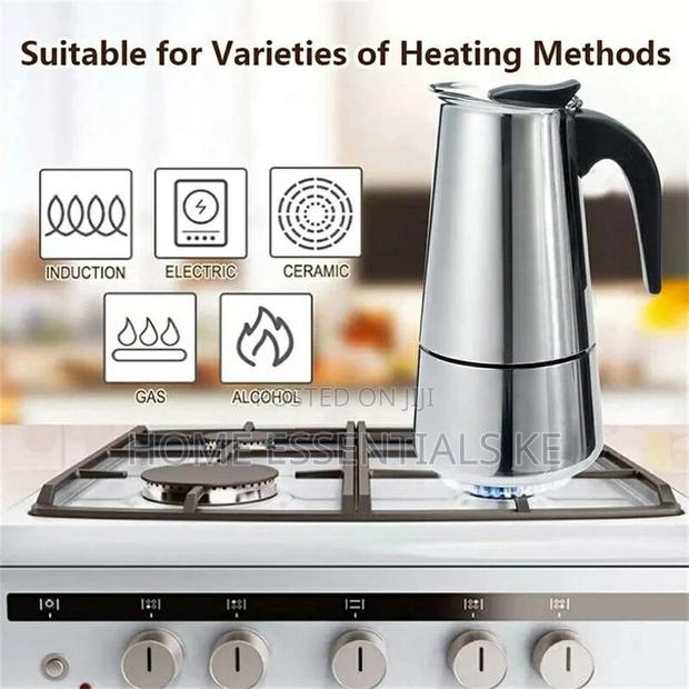 Stainless Steel Coffee Pot Italian Espresso Coffee Maker