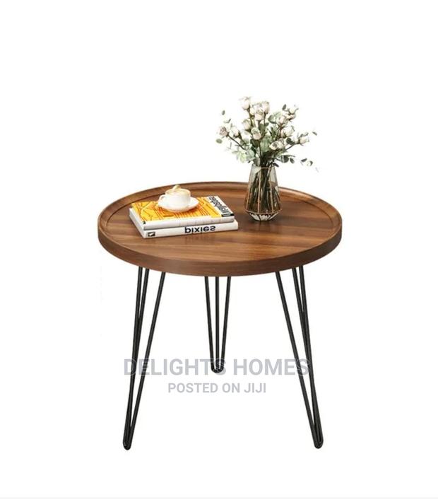 Marble Nordic Round Coffee Table - thumbnail 3
