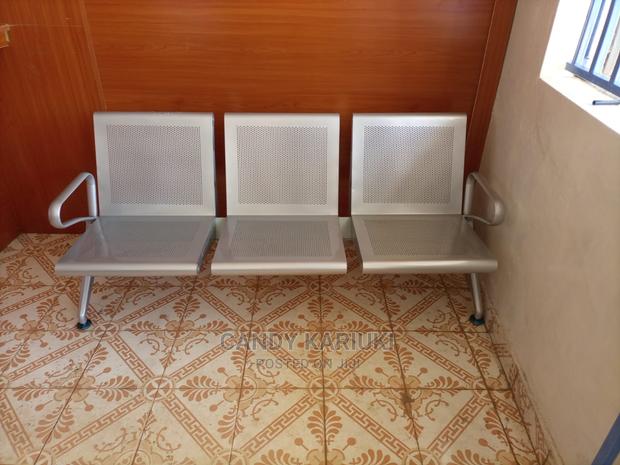 Heavy Duty Non Padded Linked Chair