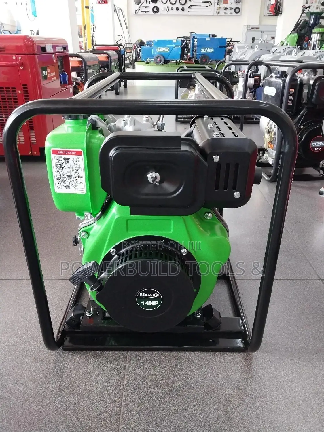 Milano High Pressure Waterpump 14HP