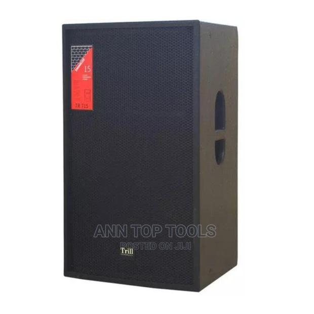 Trill Tr-715 _ (15′′) Audio Professional Mid-Range Speaker