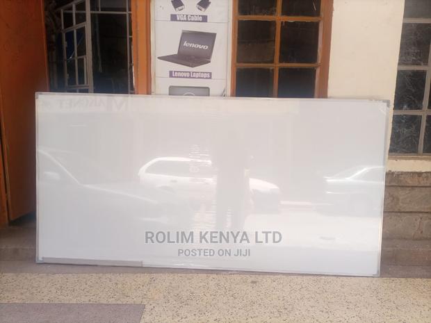 8ftx4ft School White Board. Magnetic White Board - main view