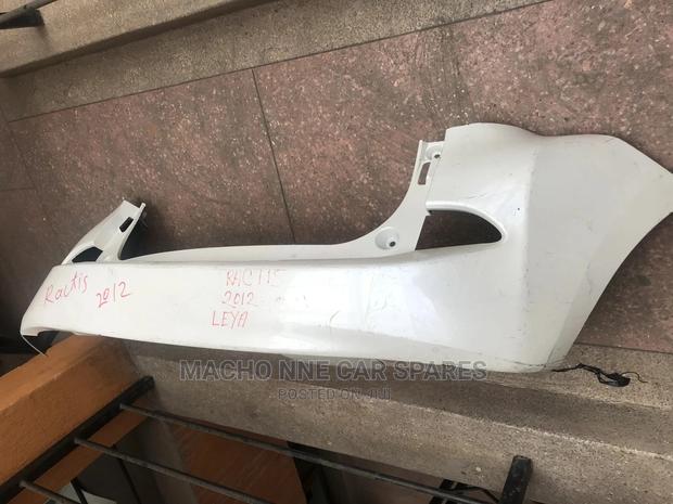 Toyota Ractis 2012 Rear Bumper