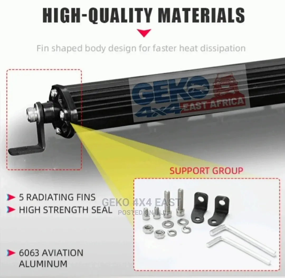 Single Row, SUPER SLIM Super Bright, 44inch, Led Bar