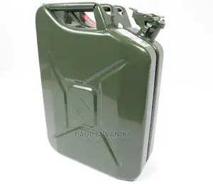 NATO Jerry Can 20 Liter / 5 Gallon Metal, Olive Drab Green,