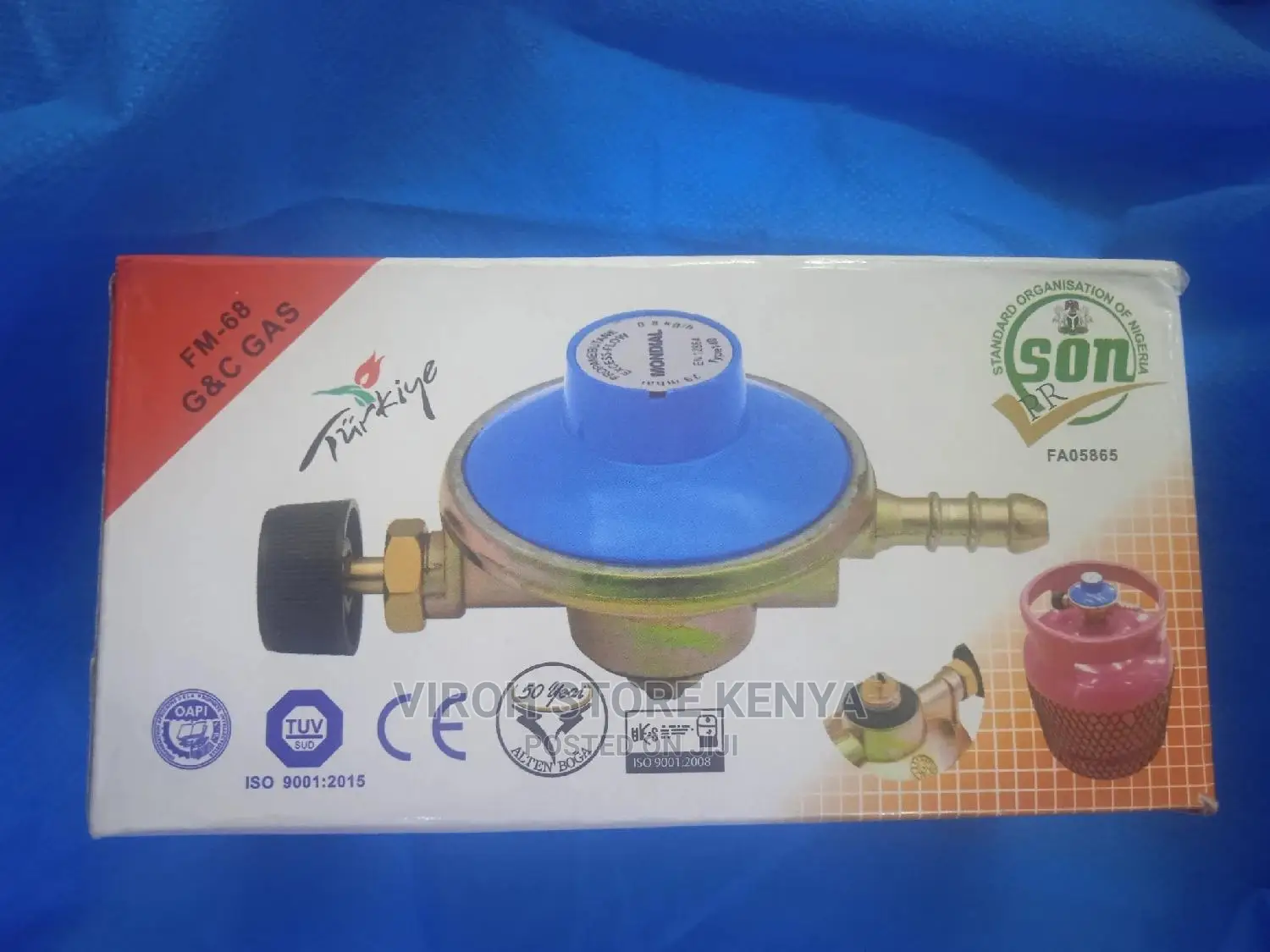 Gas Burner Regulator 6kgs Cylinder