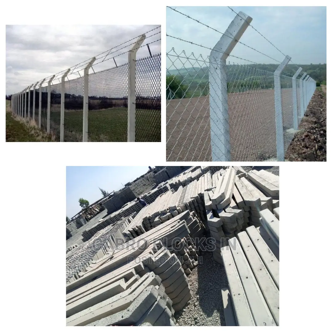 High Quality Fencing PostsMade of Steel and Concrete in Ruiru