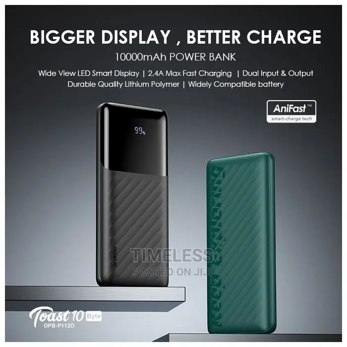 10000 Mah Slice Ultra Slim Power Bank