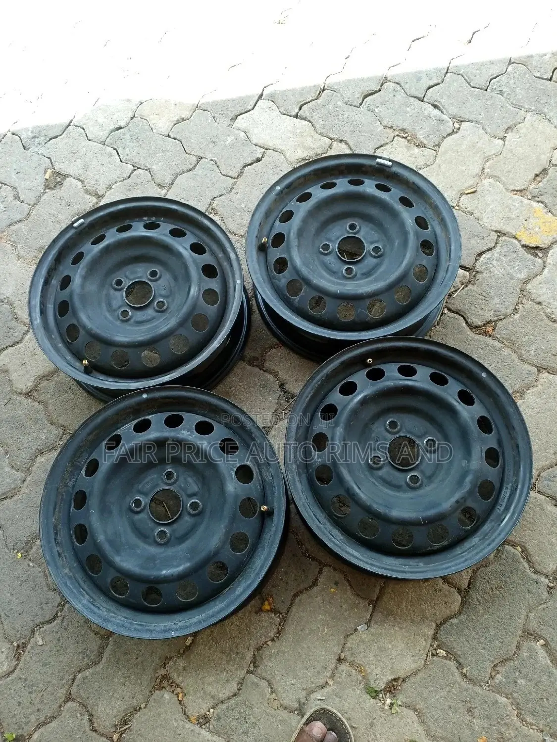 Originla Rims Size 15 With Wheel Caps