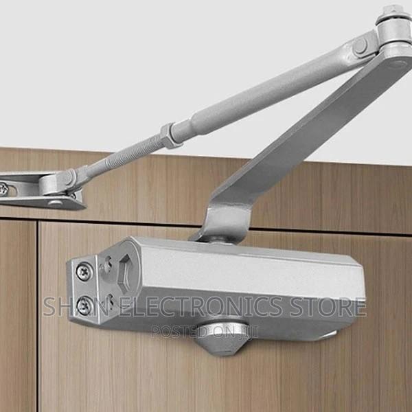 Silver Commercial Door Closer - main view