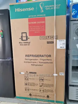 Hisense 518 Liters Double Door Fridge REF518DR Silver