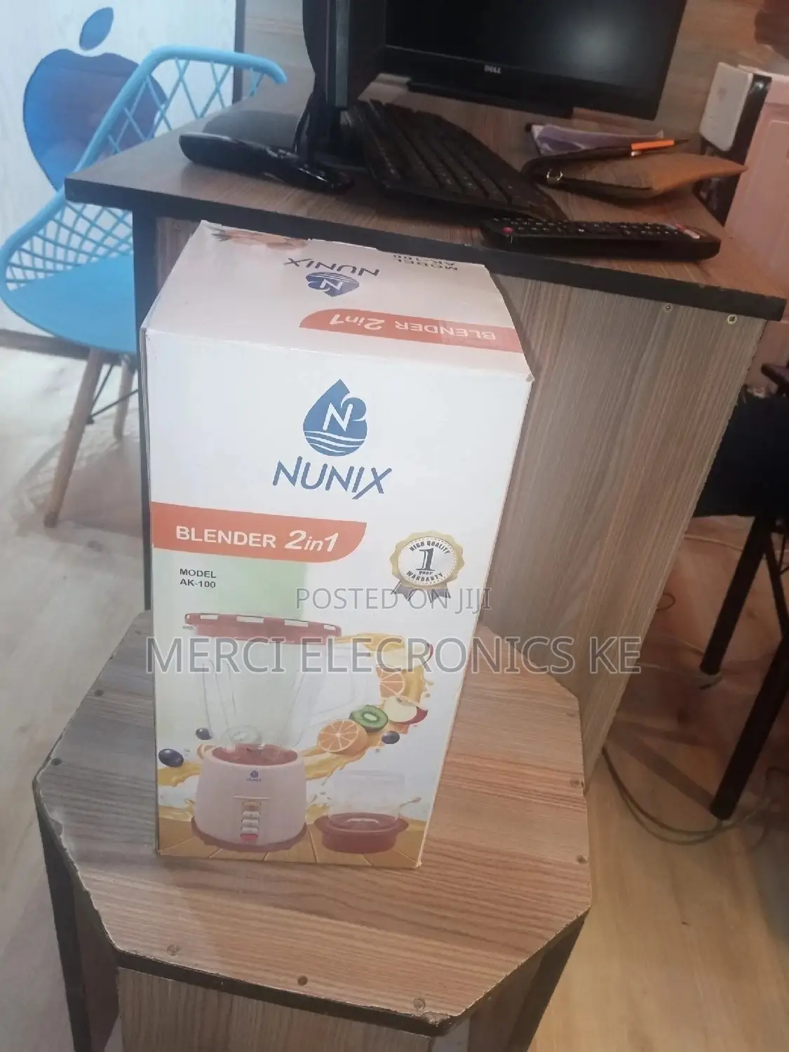 Nunix Powerful Blender 2 in 1 With Grinder Machine 1.5L AK