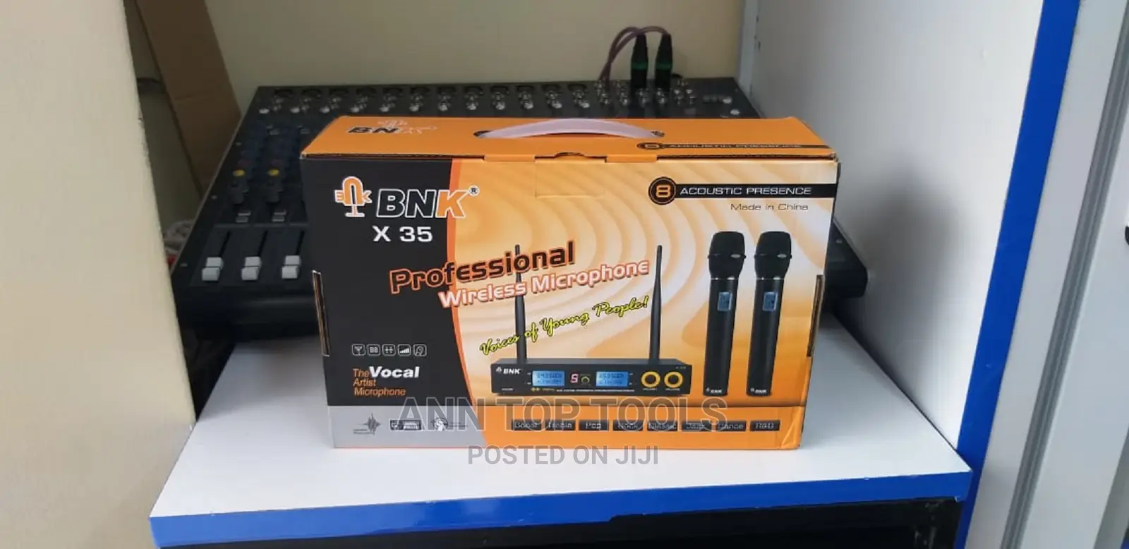 BNK X35 UHF 2 Wireless Microphone