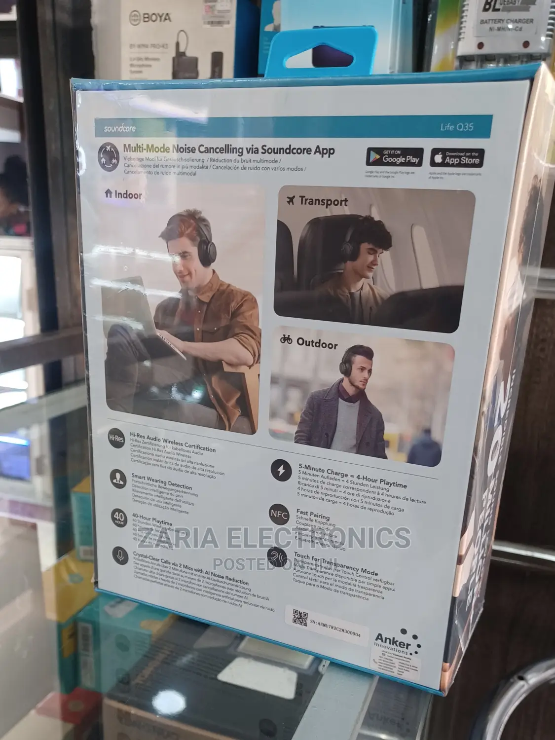Life Q35 Ankar Headphones