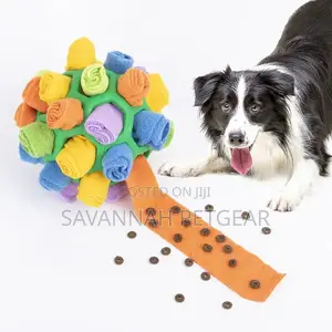 Dog Enrichment Snuffle Ball Toy to Train Natural Foraging