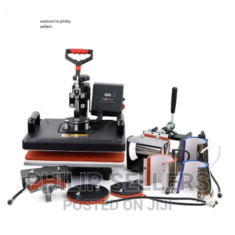 8in1 Multifunctional Combo Heat Transfer Heat Press Machine