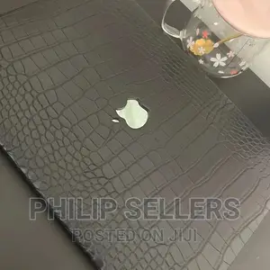 3D Black Crocodile Leather Hard Case