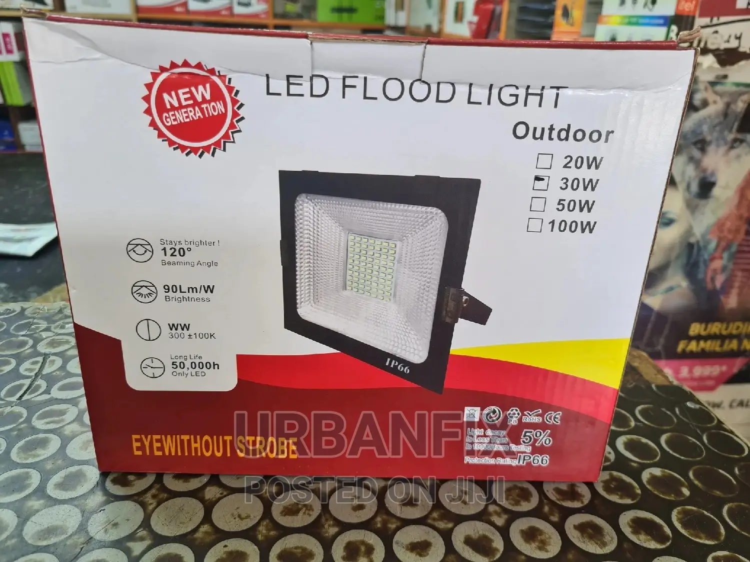 30 Watts Water Resistant LED Floodlights