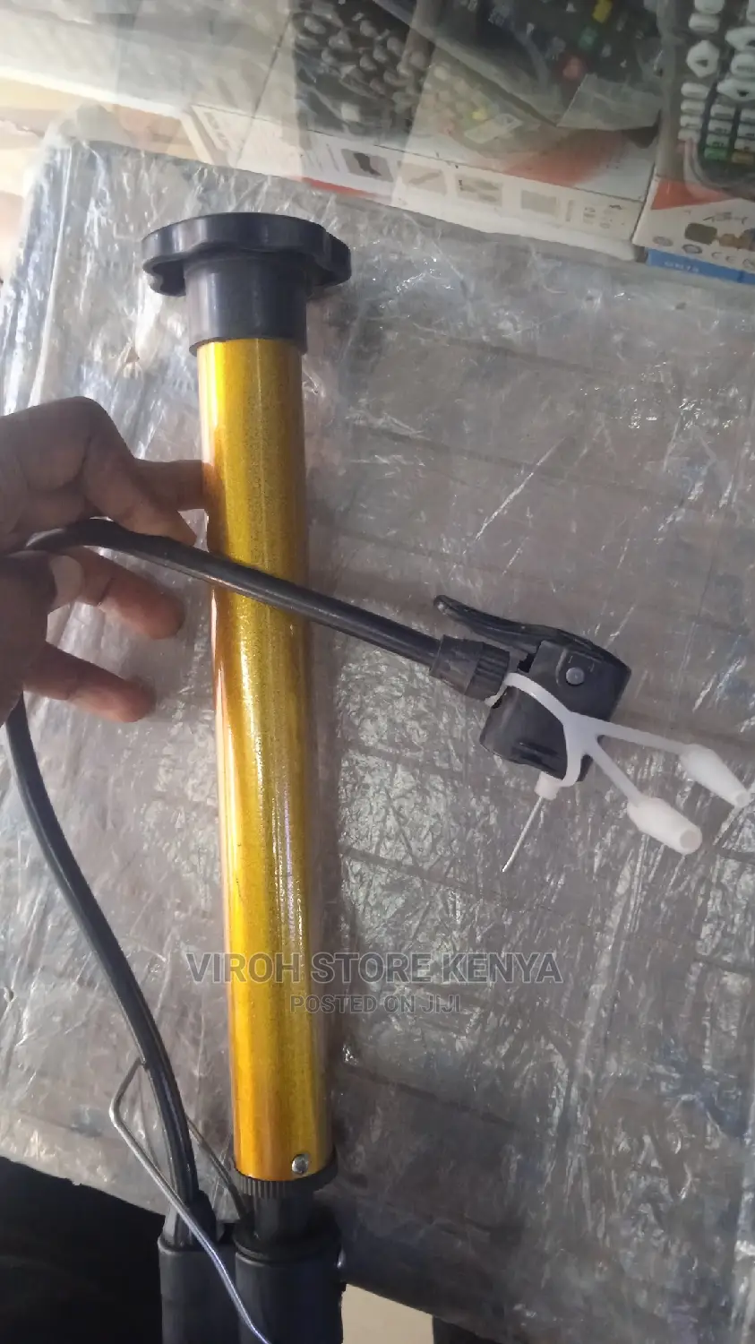 Small Bicycle Ball Pump With Pin
