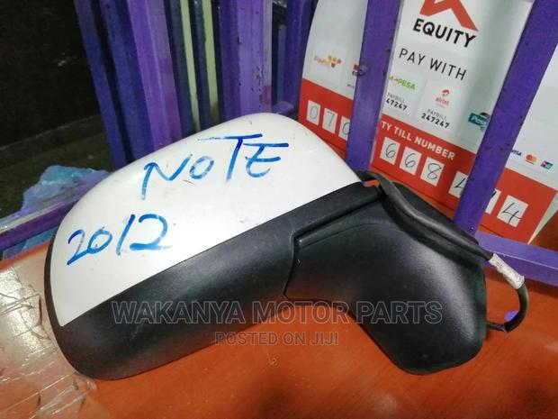 Nissan Note 2012/14 Side Mirror Non Blinker, Ex Japan Parts - main view