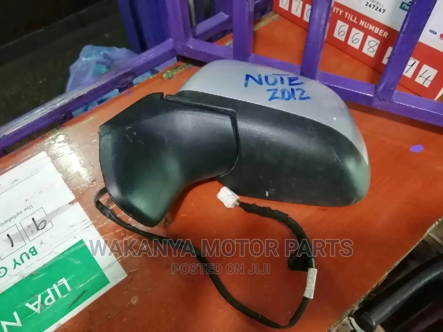 Nissan Note 2012/14 Side Mirror Non Blinker, Ex Japan Parts