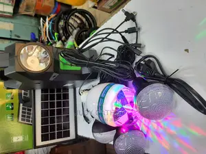 Portable Solar Light With Radio