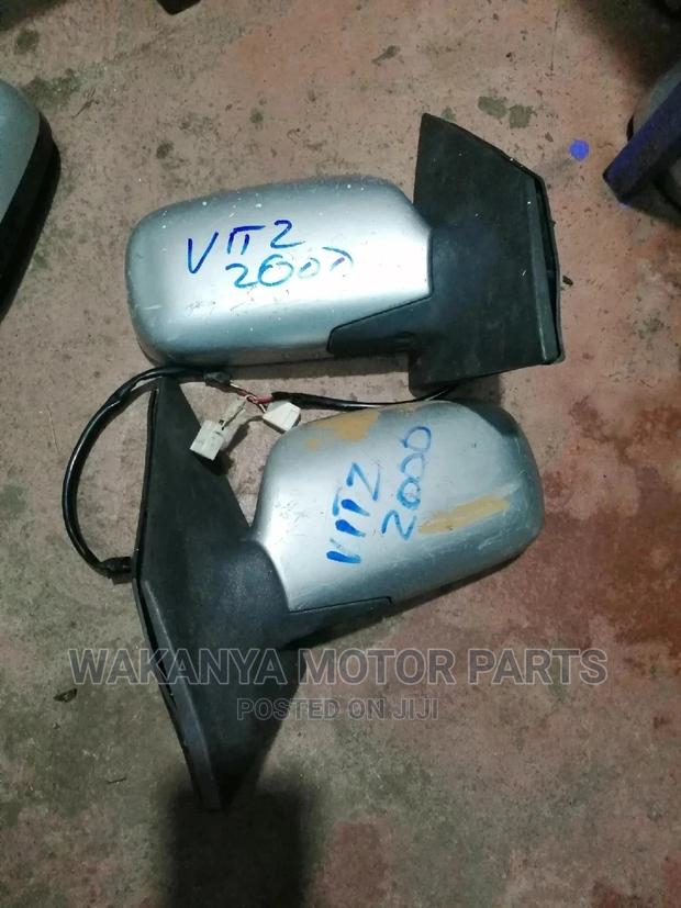 Toyota Vitz 2000/01/02/03/04 Powered Side Mirror, Ex Japan - thumbnail 2