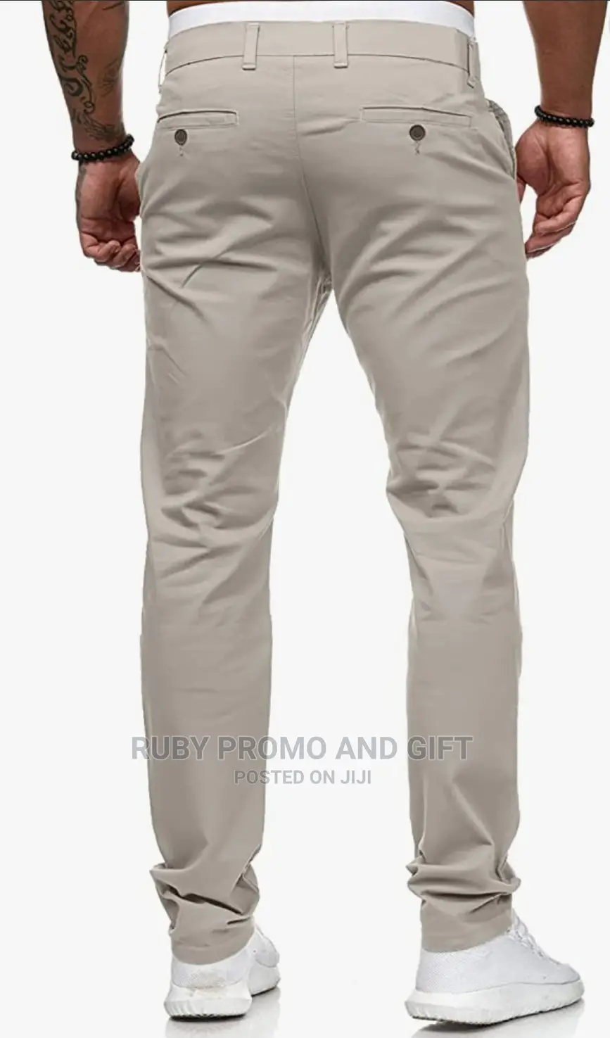 Beige Soft Jeans Pants