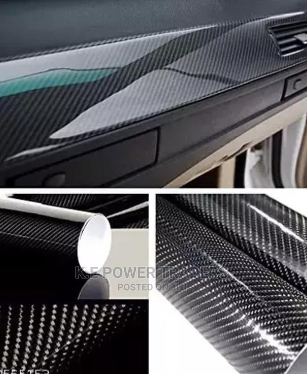 Stylish 7D Carbon Sticker - main view