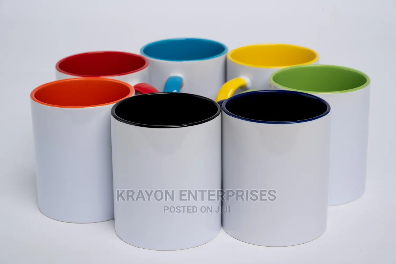 Double Coloured Mugs/Two Tone