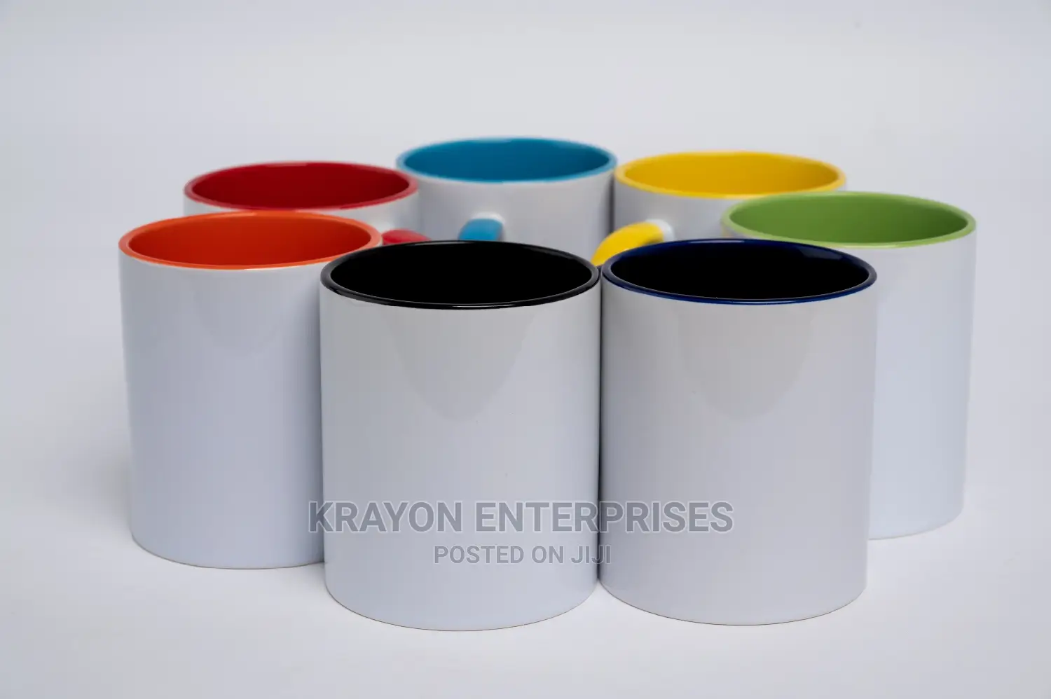 Double Coloured Mugs/Two Tone
