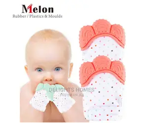 Baby Safe Silicone Mitten Gloves