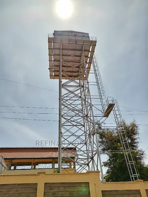 Elevated Steel Water Tower Construction and Fabrication
