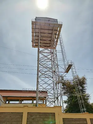 Elevated Steel Water Tower Construction and Fabrication