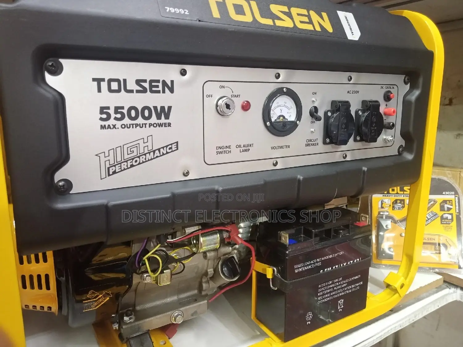 Tolsen 5.5kva Generator