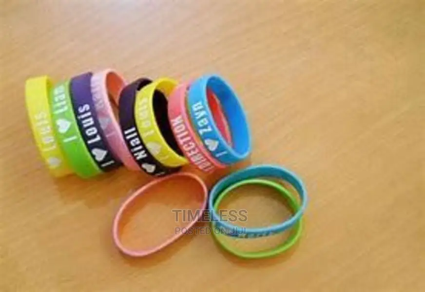 Colorful Customizable Silicon Wristbands