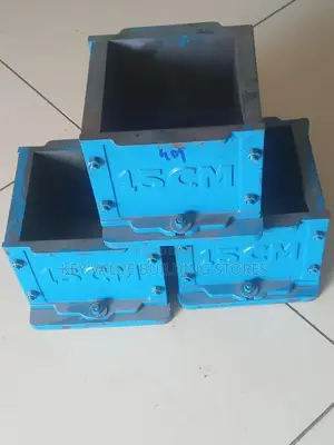 Cast Iron Concrete Testing Cube Moulds 15cm×15m ×15cm
